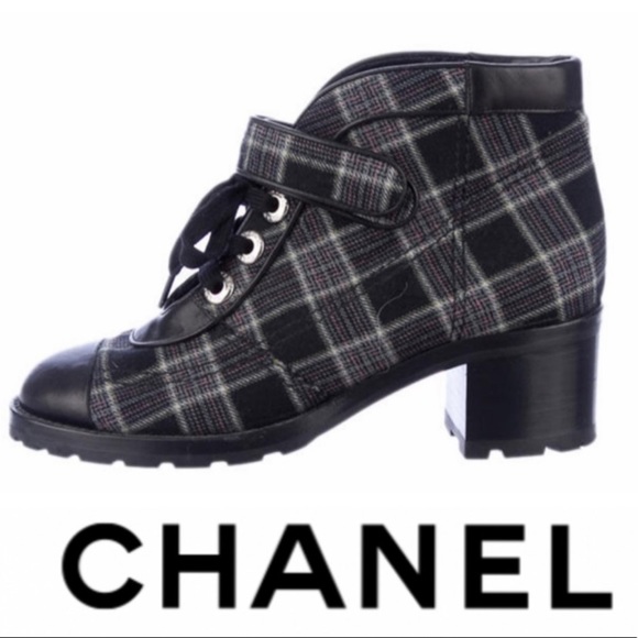 Chanel Plaid Boots SALE Weekend Special!! - Picture 4 of 10